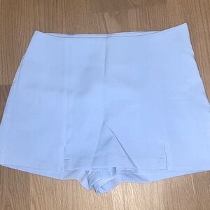 Elegant Light Blue Women's Skort